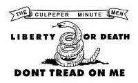 Culpeper Minute Men - Don't Tread On Me